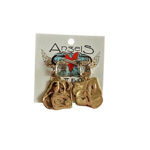 Gold•Silver Statement Earrings